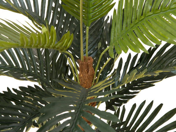 Künstliche Kokospalme mit natürlichem Stamm 0,90 Meter
