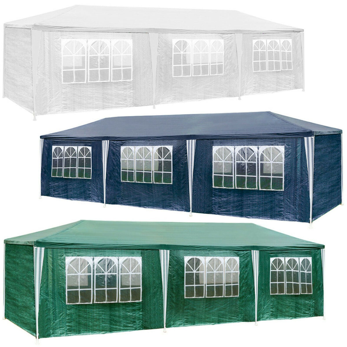 Partyzelt 3 x 9 Meter (27 qm) – Fairer Import Vertrieb