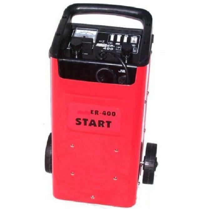 Carpoint Starthilfegerät 12V 17 Ah mit Kompressor Rot Autobatterie-Ladegerät  (1-tlg)
