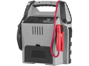 Starthilfe-Powerbank 5 in 1, Kompressor, USB, 12V, 20 Ah, 1000A, 150 psi.