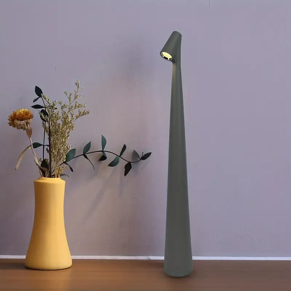 Moderne, kabellose 45 cm hohe LED-Tischlampe mit Touch-Steuerung