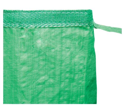 Gartenabfallsack 280 Liter XL. Gartentasche Laubsack mit Umhängegurt max. 100 kg Traglast