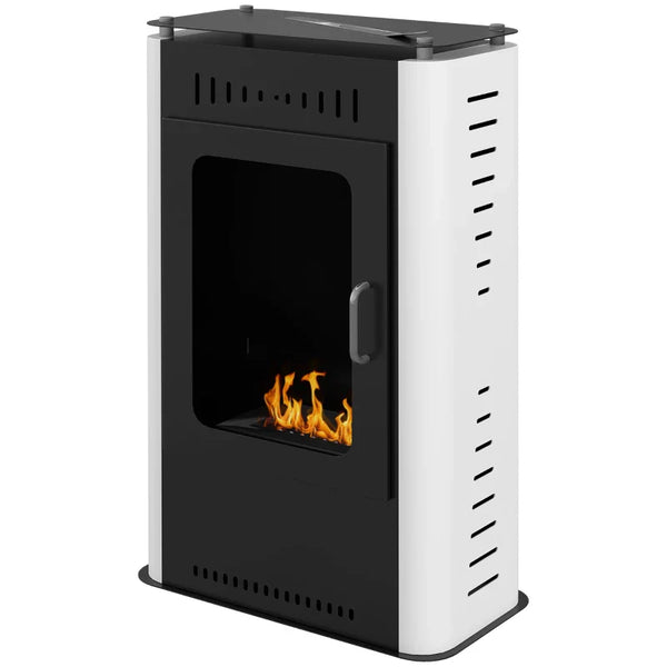 Bioethanol Standkamin mit 3 Stunden Brenndauer,  50 × 27 × 82 cm