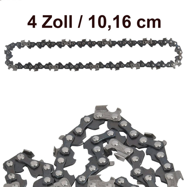 4x Ersatzketten 6 Zoll Sägeketten zu Mini-Akku-Kettensäge