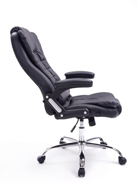 Moderner Leder-Bürostuhl THOR: Stil und Komfort in Perfektion. Und doch bequem.