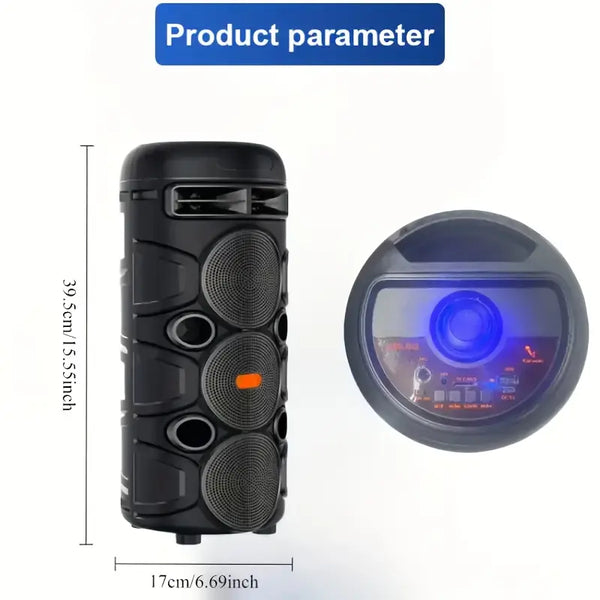 Kabelloser Lautsprecher mit Subwoofer. Ob Pop oder Klassik. Toller Klang!