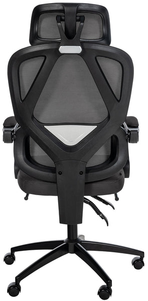 GONDER ergonomischer und vielfach einstellbarer Chefsessel, Bürostuhl, Mesh-Stoff, schwitzfrei.