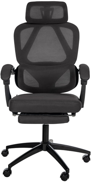 GONDER ergonomischer und vielfach einstellbarer Chefsessel, Bürostuhl, Mesh-Stoff, schwitzfrei.