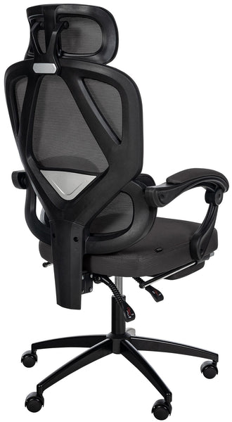 GONDER ergonomischer und vielfach einstellbarer Chefsessel, Bürostuhl, Mesh-Stoff, schwitzfrei.