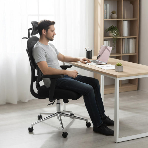 Bürostuhl LOTHE, ergonomisch, belastbar bis 150 kg