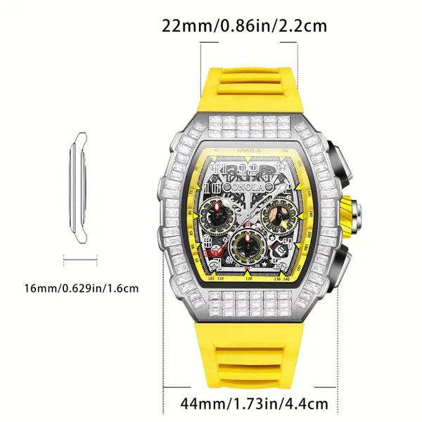 Automatik Luxus-Sportuhr – Mechanik trifft auf Glamour. Diese Uhren sind brilliant! 4 Modelle!