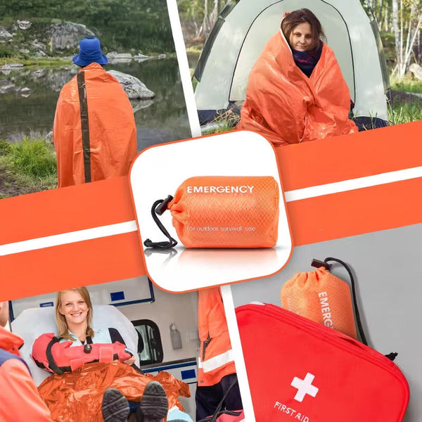 Notfall-Schlafsack – Thermische Survival-Schutzhütte für Outdoor & Notfälle
