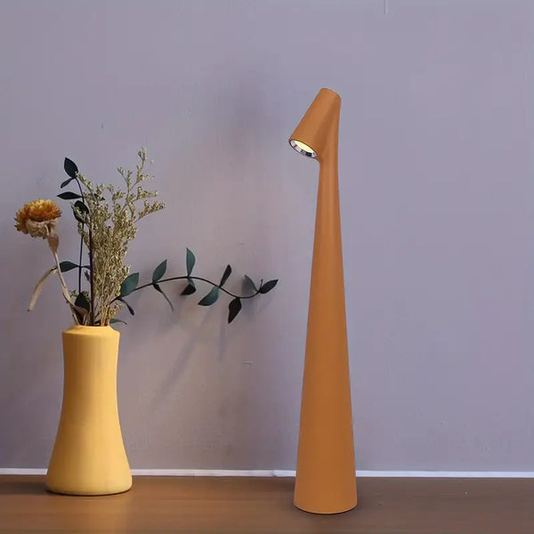 Moderne, kabellose 45 cm hohe LED-Tischlampe mit Touch-Steuerung