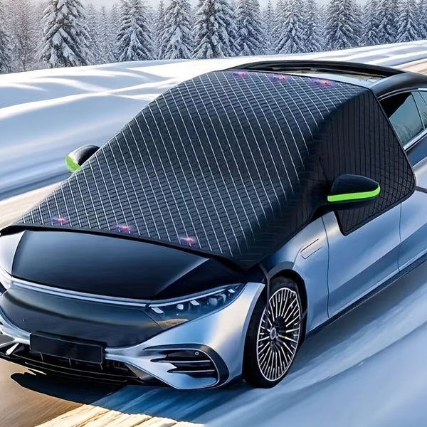 Anti-Frost- und Schneedecke für Fahrzeuge – magnetischer Windschutzscheiben-Schutz, für PKW, SUV, Geländewagen, Limousinen, Van, kleine LKW