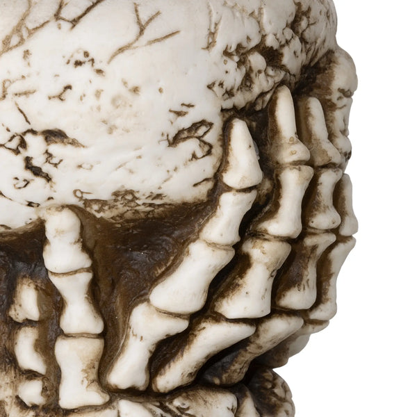 Halloween Animierte Skelett-Süßigkeitenschale Halloween-Dekoration – mit Sound & LED