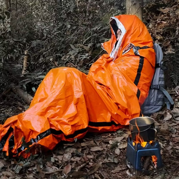 Notfall-Schlafsack – Thermische Survival-Schutzhütte für Outdoor & Notfälle