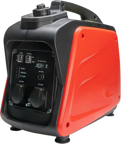 Inverter Stromerzeuger 2200 Watt. (2000 Watt Dauerleistung.) 18 kg. Motorleistung 3,4 PS.