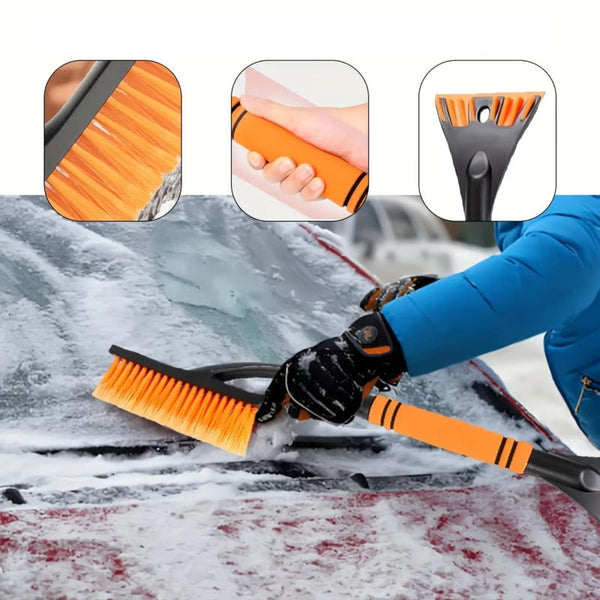 2-in-1 Schneebürste und Eiskratzer – ausziehbares Winterwerkzeug für Ihr Fahrzeug