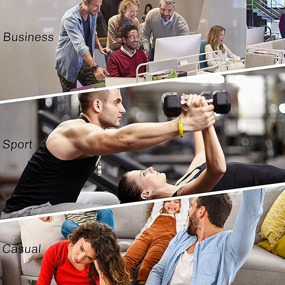 Herren Unterhemd – 5er Pack Tank Tops aus 100 % Baumwolle, mehrfarbig