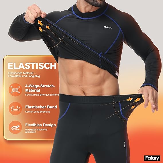 ThermoFit Pro Herren – Extrem warme Funktionsunterwäsche. Besser geht es nicht! Testen Sie gratis 6 Wochen.