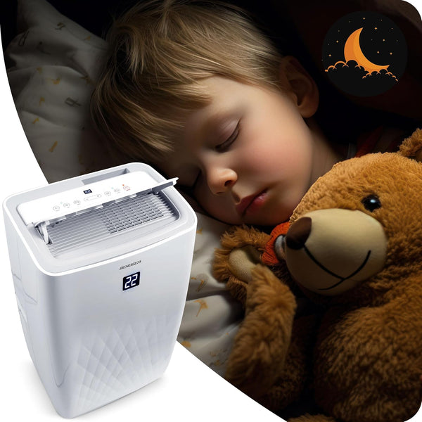 Mobile Klimaanlage für große Räume, Hallen, Büros. 14000 BTU, R290. Farbe: Weiß