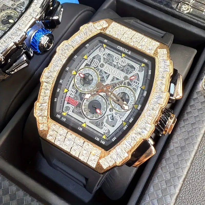 Automatik Luxus-Sportuhr – Mechanik trifft auf Glamour. Diese Uhren sind brilliant! 4 Modelle!