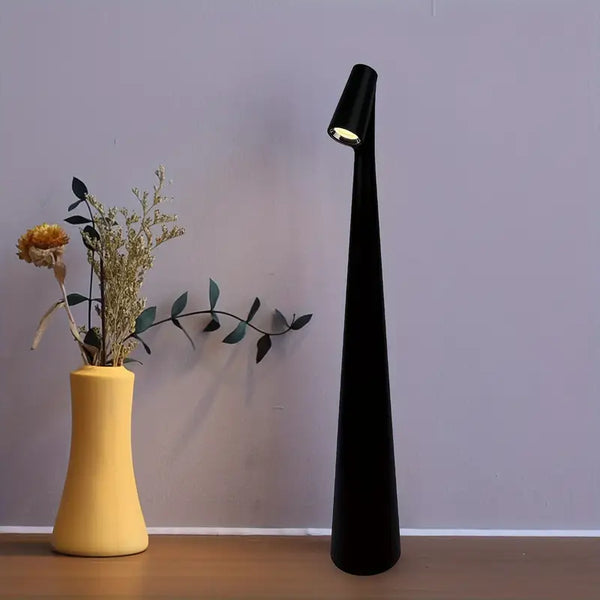 Moderne, kabellose 45 cm hohe LED-Tischlampe mit Touch-Steuerung