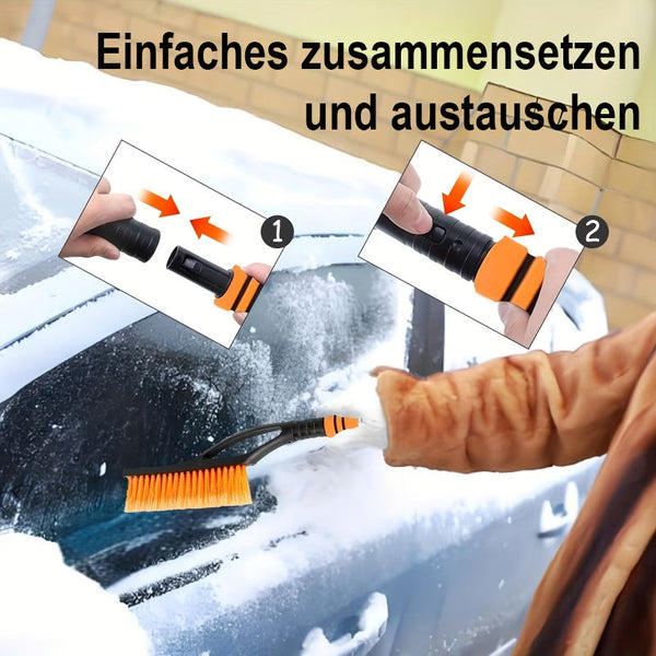 2-in-1 Schneebürste und Eiskratzer – ausziehbares Winterwerkzeug für Ihr Fahrzeug