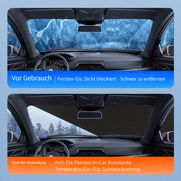 Anti-Frost- und Schneedecke für Fahrzeuge – magnetischer Windschutzscheiben-Schutz, für PKW, SUV, Geländewagen, Limousinen, Van, kleine LKW