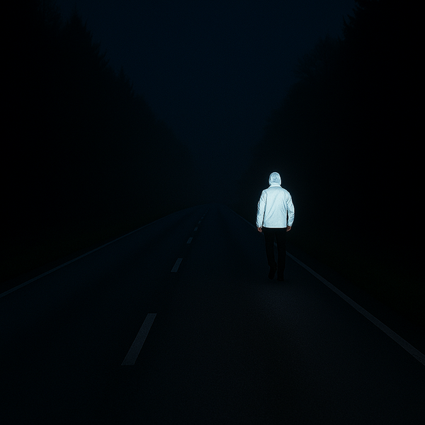 Reflektierende Lebensretter-Kapuzenjacke – winddicht, ideal für Nachtfahrten, Outdoor und urbane Streetwear Jacke