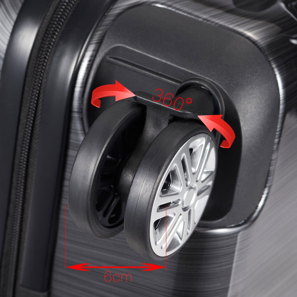 Luxus Handgepäck Koffer Trolley. Besonderheit: Extrem stabil aus Polycarbonat. Kein ABS.