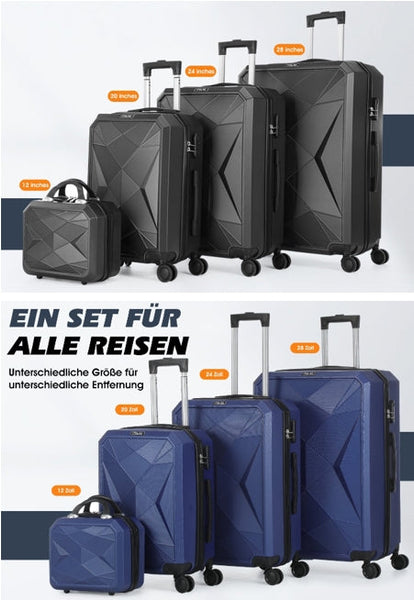 Rauten Business Kofferset 4-tlg. Komplettpreis. Sonderposten.
