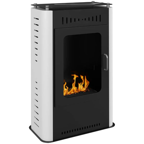 Bioethanol Standkamin mit 3 Stunden Brenndauer,  50 × 27 × 82 cm