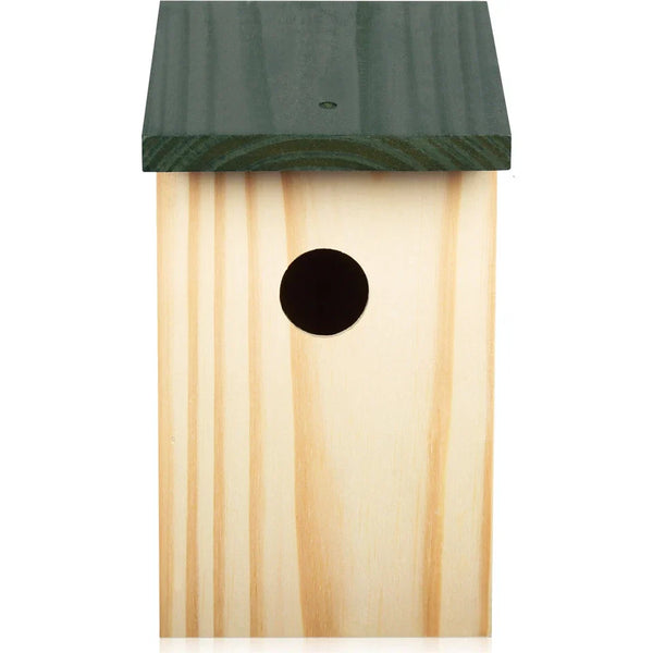 Hochwertige 4x Vogelhäuser aus Massivholz – Sicherer Nistplatz für heimische Gartenvögel