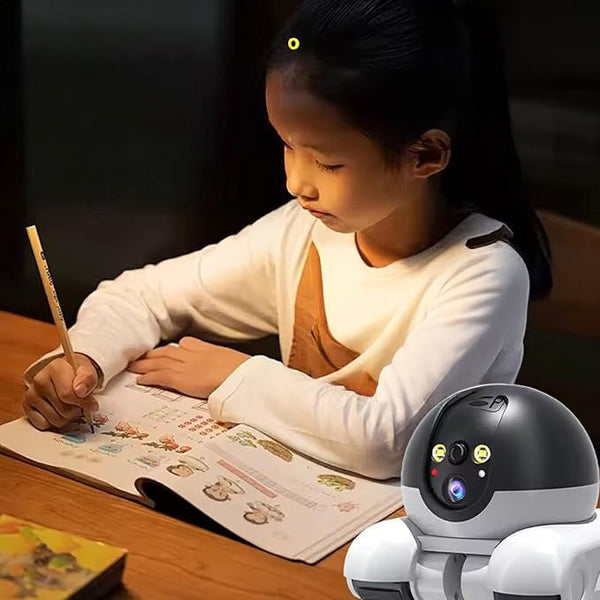 WLAN-Roboterkamera mit KI, Zwei-Wege-Audio & App-Steuerung für Zuhause. (Kinder, Haustiere, Senioren etc.)