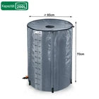 Regentonnen. 200-750 Liter. Warum zahlen, wenn Wasser gratis vom Himmel kommt?