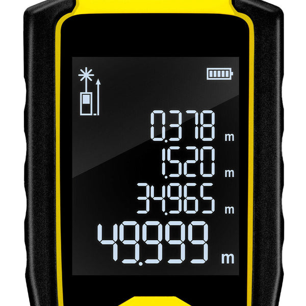 Laser-Entfernungsmesser Laser-Distanzmessgerät mit Wasserwaage
