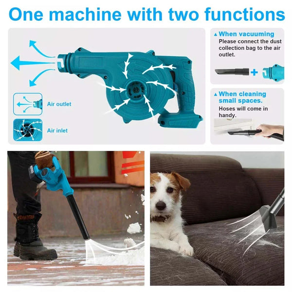 Akku Turbinen Laubbläser. Neues Modell. Ultra stark und mega preiswert