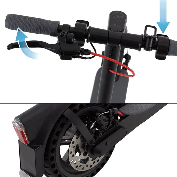 Elektroroller 10 Zoll Reifen. Cityroller E-Roller E-Scooter 20 km/h - Reichweite 40 Kilometer. 350 Watt Nabenmotor.