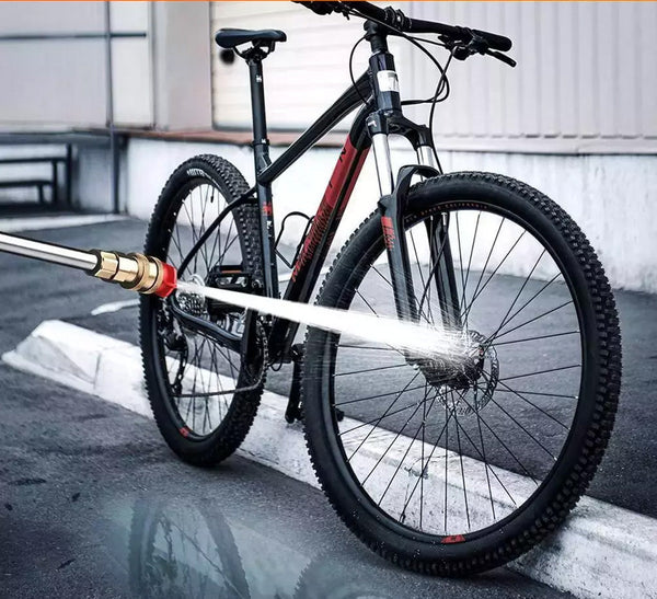 Sonderposten neues Modell: 29,90 € Mobiler Akku-Hochdruckreiniger mit 2 Akkus inkl. Ladegerät und viel Zubehör! (Kopie)