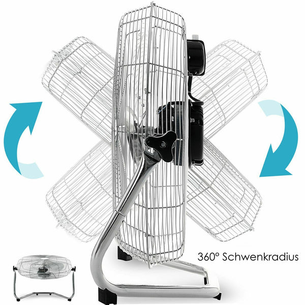 Windmaschine Ø50 cm mit 100 Watt. Extrem stark aber sehr leise