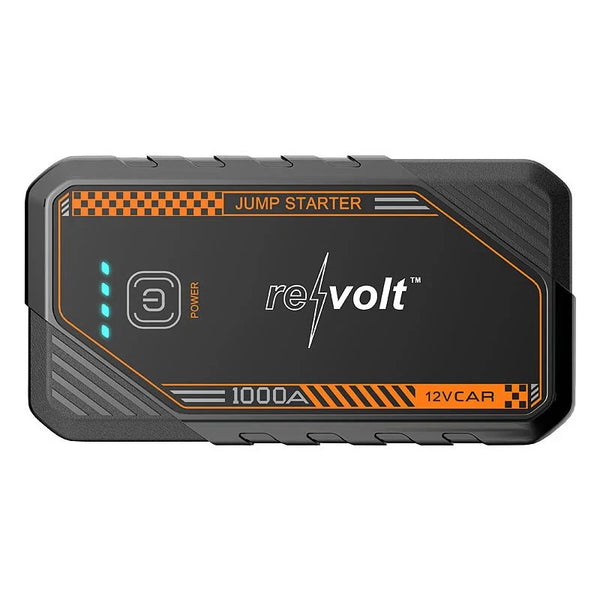 Kfz-Starthilfe startet Ihr Auto zuverlässig bei leerer Batterie! 7.200 mAh, 800 A Peak, 12 Volt, mit heller LED-Leuchte.