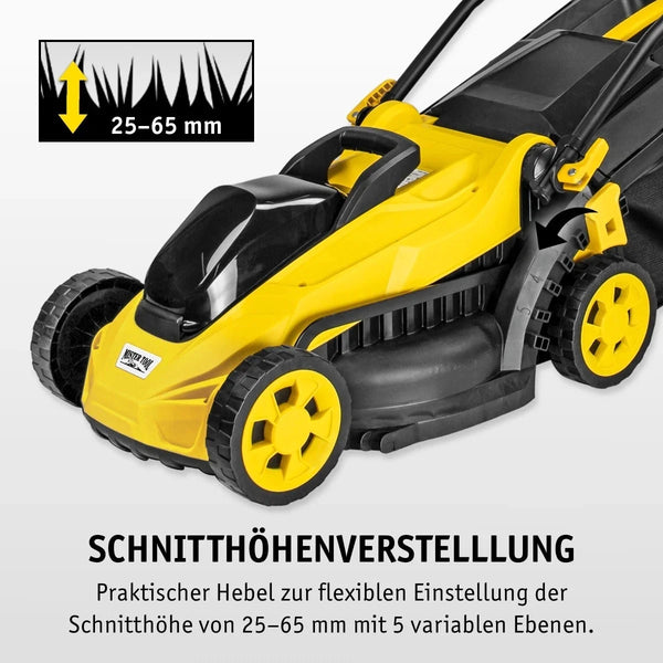 Sonderposten: Akku-Rasenmäher 20 V inklusive Akku & Ladegerät | Brushless | 33 cm | Mulchfunktion