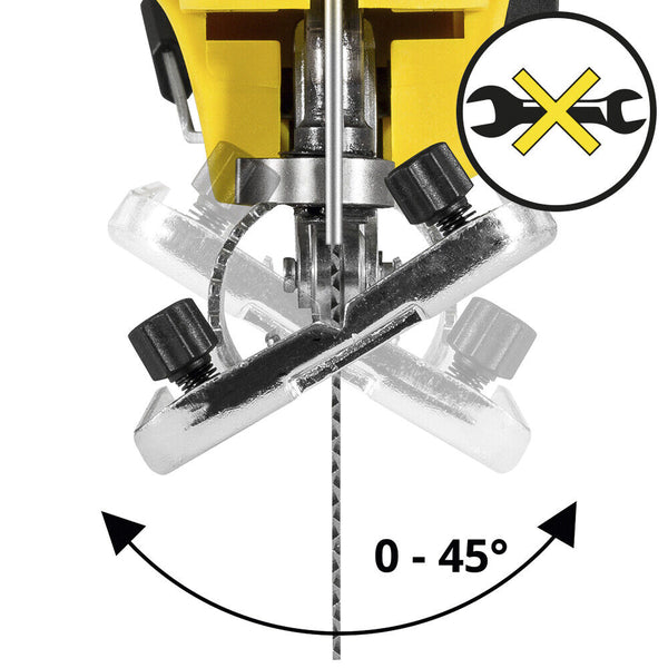 Stichsäge 230V mit kraftvollem 850 W Motor, Pendelhubsäge