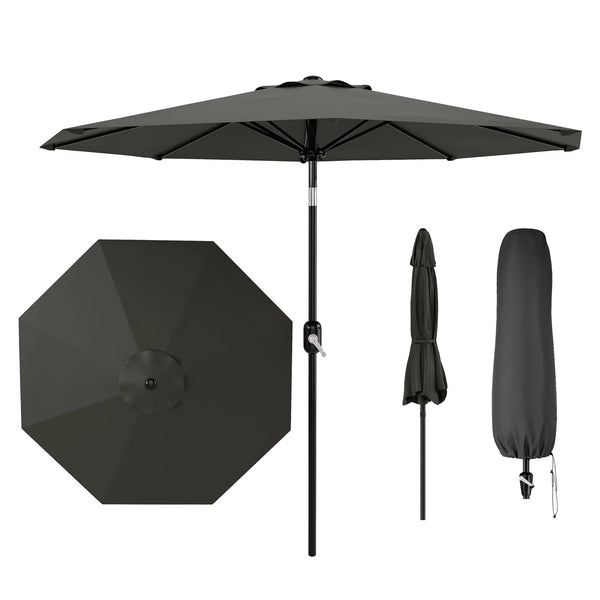 Sonderposten: Sonnenschirm Durchmesser Ø 270cm. UV-Schutz UPF50. knickbar. Höhe 236 cm.