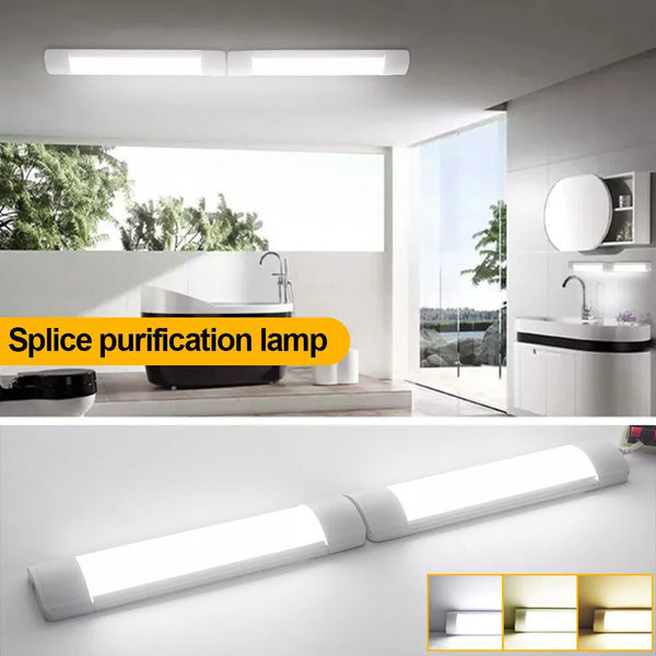 Neu: Deckenleuchte LED 40 Watt (Wie 400 Watt alte Röhren) 120 cm (3 Ausführungen), Bürolampe, Garage, Werkstatt.