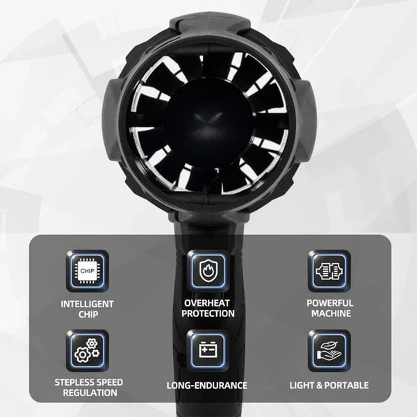 Akku-LaubbläserBläser Pistolen-Laubbläser Extrempower mit bis zu 210 km/h