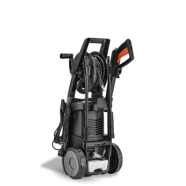 Hochdruckreiniger 130 BAR Arbeitsdruck, Fördermenge 420 l/h, 1800 Watt Leistung, 5 m Hochdruckschlauch und -Pistole, 4.9 kg, inkl. Zubehör
