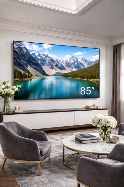 Samsung 65 Zoll 4K Fernseher – Riesiges Heimkino für Ihr Zuhause. 1,65 Meter