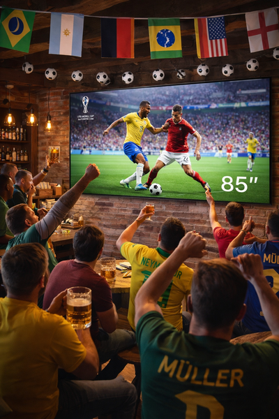 Samsung 65 Zoll 4K Fernseher – Riesiges Heimkino für Ihr Zuhause. 1,65 Meter